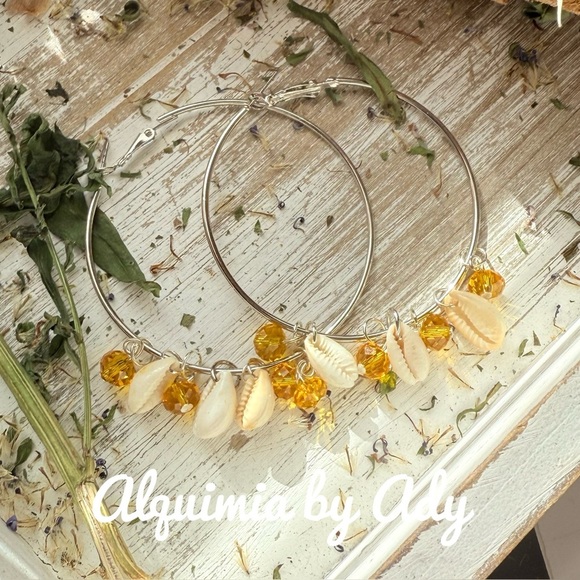 Alquimia Yellow Earrings - Picture 1 of 1